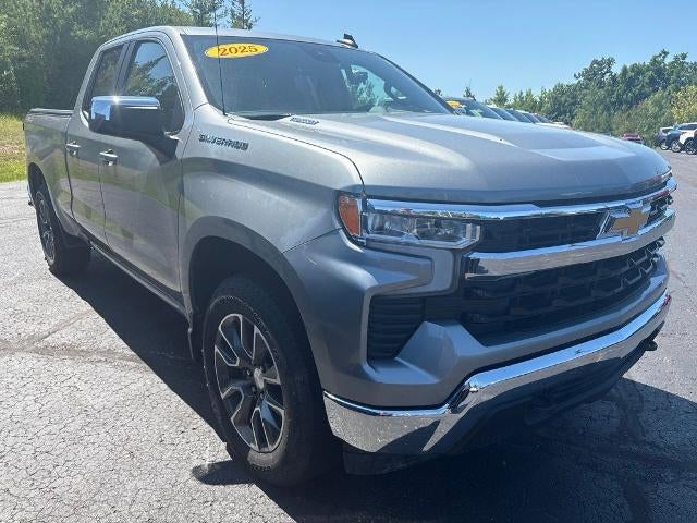 2025 Chevrolet Silverado 1500 LT (2FL) in Sterling Gray Metallic — front three-quarter view