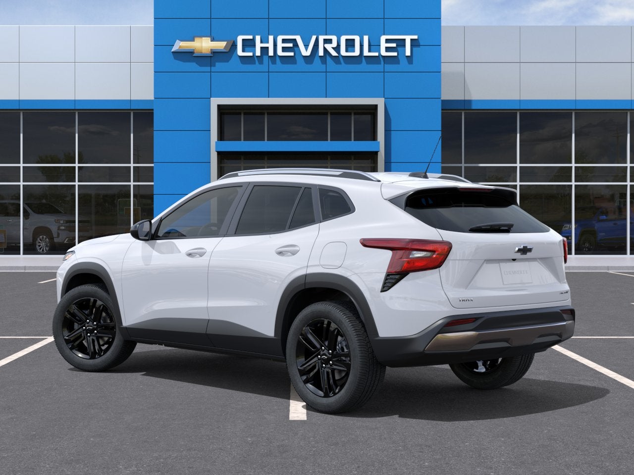 2026 Chevrolet Trax — rear three-quarter view