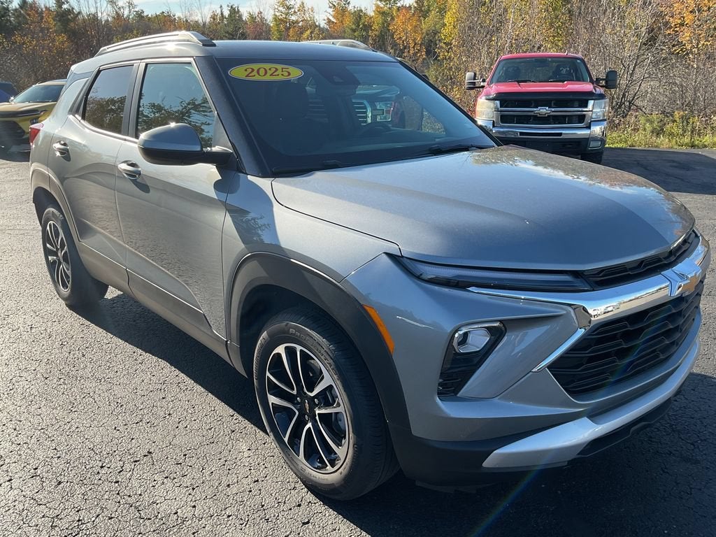 2025 Chevrolet Trailblazer LT in Sterling Gray Metallic — front three-quarter view